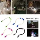 Hands-free LED Knitting Huglight Over Neck Reading Light Flexible Portable Torch