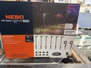 Pathway Light Kit NEBO 120w 6pc Espresso Finish NEB-LSP-0003 Landscape Led