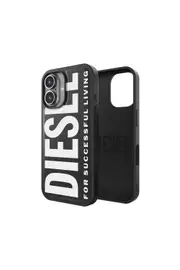 [Diesel] Diesel - Moulded Case with Magsafe for iP 16 - Cases - Unisex - Black Black