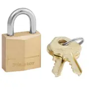 Master Lock 120D Standard Steel Solid Brass Body Padlock 3/4 in.