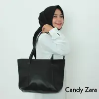 在飛比找蝦皮購物優惠-Candy ZARA 手提包 BASIC TAS 女士托特包