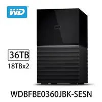 在飛比找森森購物網優惠-WD威騰 My Book Duo 36TB(18TBx2)U