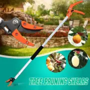 0.6m Tree Pruner Shears Garden Branch Tool Long Reach Limb Cutter Fruit Picker