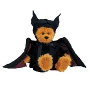 TY Attic Treasure - VLAD the Bat Bear (8 inch) - MWMTs Jointed Stuffed Toy