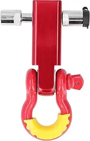 NDNCZDHC Shackle Hitch Receiver, Shackle Hitch Lock Pin Set, 3/4in D Ring Anti Theft 5/8in Diameter Weatherproof 41000LBS/19T Load Bearing Heavy Duty Universal for Vehicles