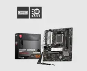 MSI B650M BOMBER WIFI AMD AM5 MATX Motherboard, 2x DDR5 ~128GB, 1x PCI-E x16, 2x M.2, 4x SATA, 6x USB 2.0 B650M BOMBER WIFI
