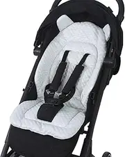 Baby Stroller Seat Liner Universal Reversible Pram Pushchair Cushion Pad Breathable Kids Car Seat Mat Washable Baby Stroller Accessory