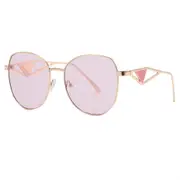 G68 Polarized Sunglasses Anti-UV Shading Riding Pink Lens Glasses for Women