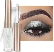 Anglicolor Eyeshadow,Liquid Glitter Eyeshadow,Highly Pigmented Glitter Gel Diamond Eyeshadow, Liquid Eyeshadow & Eyeliner Blendable Shimmer Eyes Makeup,Vegan (#13 Galactic Diamond)