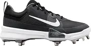 [Nike] Force Zoom Trout 9 Pro Low Metal Baseball Cleats, Black | White, 7