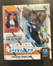 2019-20 Prizm Mega Box Basketball 50 Count Pink Ice JH