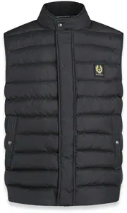 Belstaff Climate Vest, black, Size S for Men