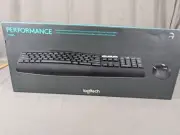 Logitech Wireless Keyboard And Mouse MK825 Bluetooth Performance Black