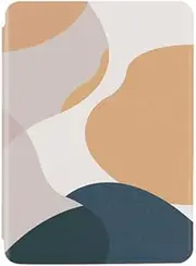 Case for Kindle Paperwhite 10th Generation 2018, Kindle Case with Waterproof Kindle Paperwhite E-Reader Case, e-Book-Reader-Covers with Auto Sleep/Wake for Kindle Paperwhite 10th Gen - Painted