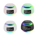 Digital Alarm Clock with Speaker Dimmer Home Week Display Modern Ornament 2