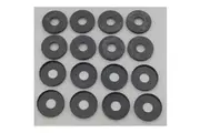 Manley Valve Spring Locator Outside Heat-Treated Fits 1.677 in. OD. Spring .635 in. ID. 1.74 in. OD. .062 in. Thick Set of 16