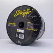 Stinger SPW312BK Primary Hook Up Wire 12GA Black Pure OFC 500ft Audio Cable Roll