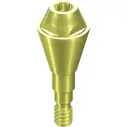 NC SCREW-RETAINED ABUTMENT, STRAIGHT, Ø 4.6MM, GH 3.5MM, TAN