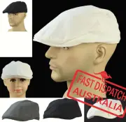 Pageboy Newsboy Wedding Ivy Driving Golf Great Gatsby 20s Flat Cap Hat Cotton
