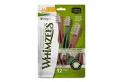 Whimzees Medium 12 Pack of Dental Toothbrush Star Dog Treats 360 gram