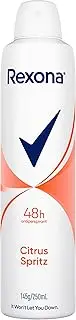 Rexona Women's Citrus Spritz Antiperspirant 250 ml