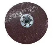 CGW 5" x 5/8-11 Resin Fiber Sanding Discs Quick-Lock 50 Grit AO 25 Pack