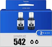 542 Ink Refill Bottle Black ET-5150 ET-5170 ET-5180 ET-5850 ET-16600 Replacement for 542 Ink Refill Bottles work with EcoTank Pro ET-5150 ET-5170 ET-5180 ET-5800 ET-5850 ET-5880 ET-16600 ET-16650