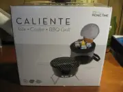 Caliente Portable Charcoal BBQ Grill with Cooler Tote