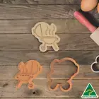 Barbeque Cookie Cutter and Embosser Stamp