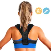 NEW for Women & Men Adjustable Posture Brace Corrector for Fix Upper Back Pain