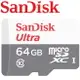 【公司貨 SanDisk】64GB 100MB/s Ultra microSDXC TF UHS-I 記憶卡