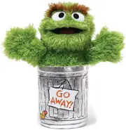 Sesame Street Oscar the Grouch Soft Toy Plush 25cm Huggable Character