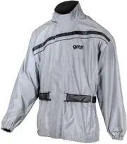 GMS-Moto LUX, rain jacket , color: Light Grey , size: 3XL