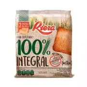 Tostadas Integrales Libres Riera 200 Gr X3 Unidades