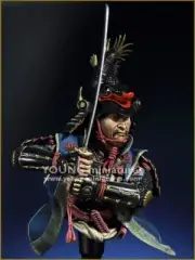 Young Miniatures - Daimyo Warlord 1650 - 1/10th Resin Bust - YH1844