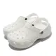 Crocs 布希鞋 Classic Platform Clog W 女鞋 白 洞洞鞋 厚底增高 涼鞋 卡駱馳 206750100 [ACS 跨運動]