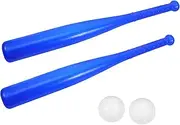 SUPVOX Outdoor Baseball Boll Bat Pickleball Games Cricket Stumps Backyard Games Ball Pit Outdoor Play Playpen Balls Plastic Light Green