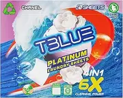 Tblue Eco-Friendly Laundry Detergent Sheets Chanel Pack of 50 sheets