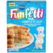 Pillsbury Funfetti Complete Buttermilk Pancake and Waffle Mix, 28 oz Box
