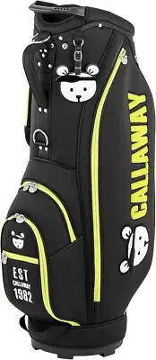 Callaway Golf Ladies Caddy Bag CRT BEAR 25 JM 9 x 47 inch 3.4kg Black