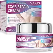 Scar Repair Cream 50g | Reduces Old & New Scars | Promotes Skin Regeneration & Healing | Hydrates & Nourishes | Improves Texture & Skin Tone | Treats Stretch Marks, C-Section & Surgery Scars | Suitable for All Skin Types