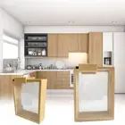 Sleek Countertop Storage Compact Kitchen Container Bpa Free Transparent Rice