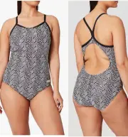 ARENA Women's Light Drop Back MaxLife One Piece Swimsuit Size 36