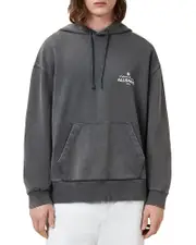 Allsaints Soleil Logo Graphic Hoodie
