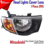 Mitsubishi Triton Strada Truck 2005-2014 RIGHT Head Lights Lamp Lens