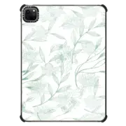 iPad Pro 11-inch (3rd/4th gen) iPad Impact Case Modern abstract mint green white watercolor floral