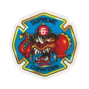 Supreme Chinatown FDNY Sticker