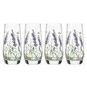 Ashdene Lavender Fields - Glass Highball Tumbler 4 Pack
