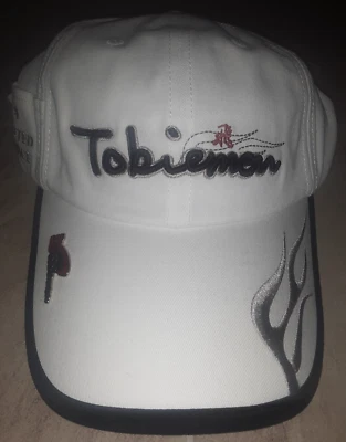TOBIEMON HAT ADJUSTABLE WHITE GOLF BALL CO. S M L XL XXL OSFA JAPAN NEW NWT RARE