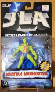 Hasbro DC Comics JLA Series Martian Manhunter Action Figure Vintage (1998) NEW
